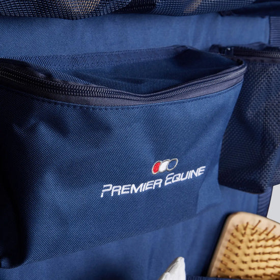 PE Team Wall Organiser Long Navy by Premier Equine Int. Ltd. at  Try A Bit
