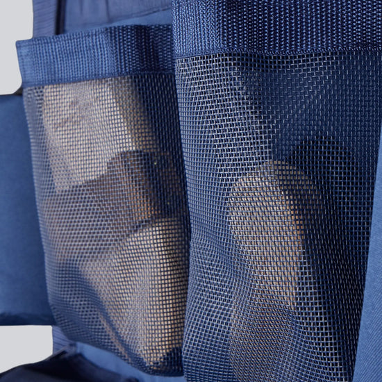 PE Team Wall Organiser Long Navy by Premier Equine Int. Ltd. at  Try A Bit