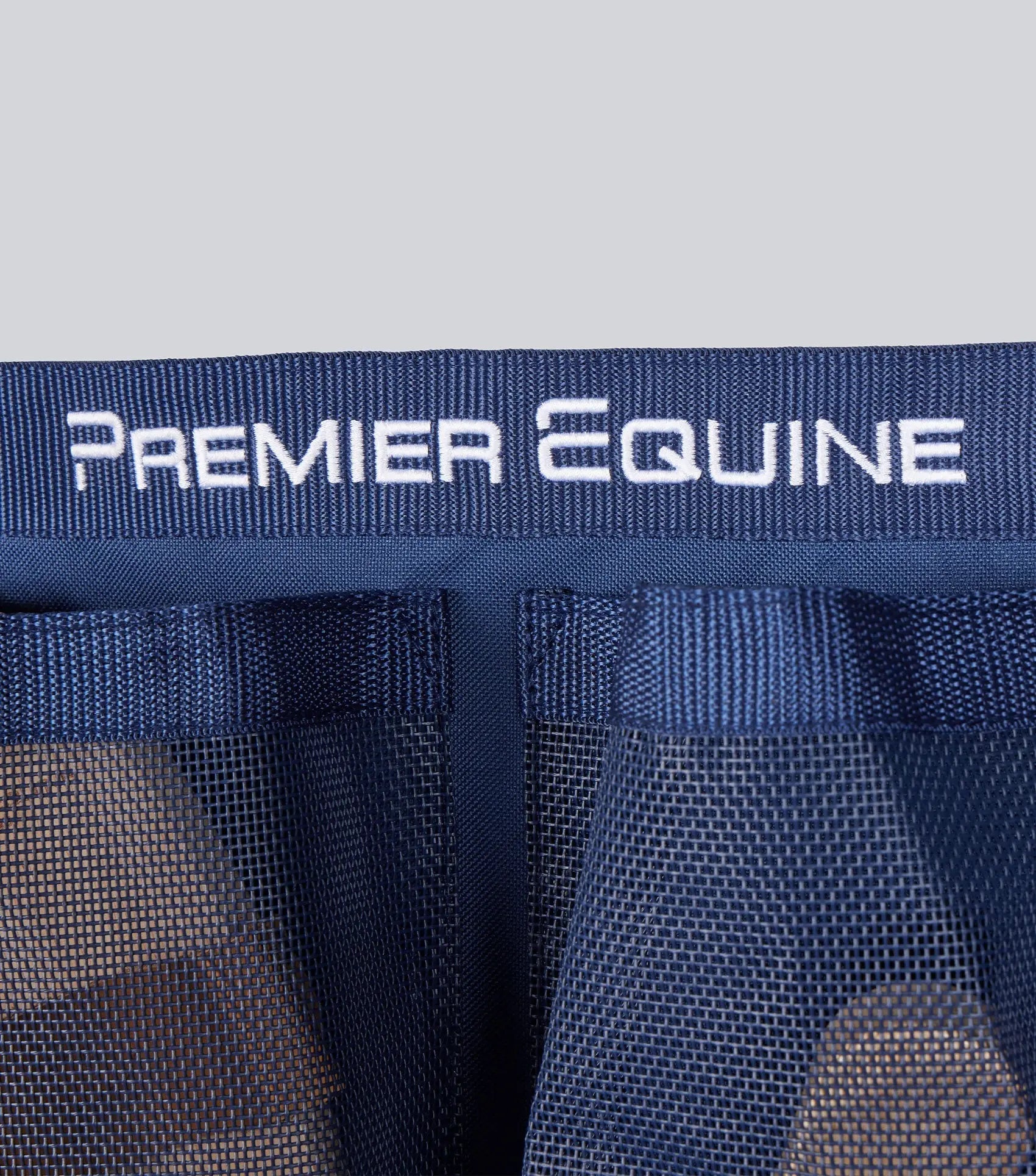 PE Team Wall Organiser Long Navy by Premier Equine Int. Ltd. at  Try A Bit