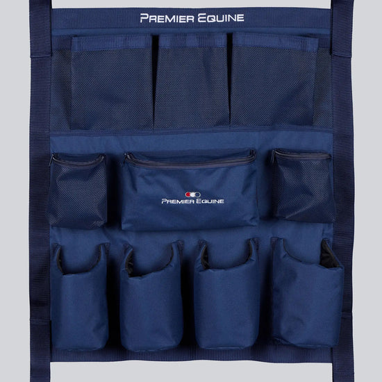 PE Team Wall Organiser Short Navy by Premier Equine Int. Ltd. at  Try A Bit