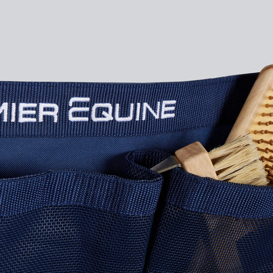 PE Team Wall Organiser Short Navy by Premier Equine Int. Ltd. at  Try A Bit