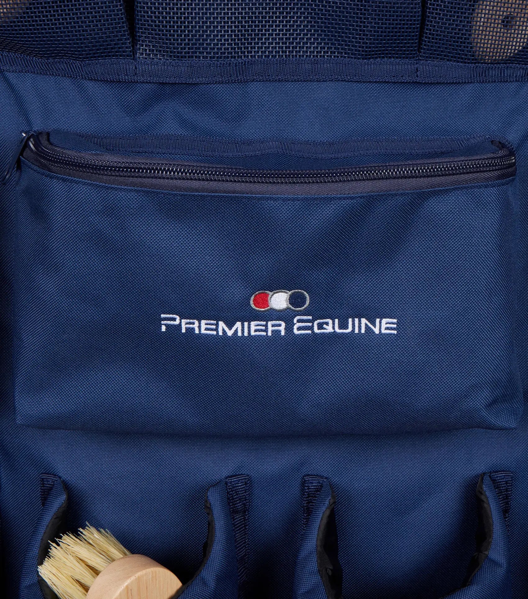 PE Team Wall Organiser Short Navy by Premier Equine Int. Ltd. at  Try A Bit