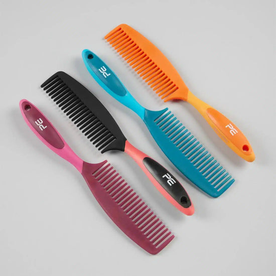 Premier Equine Soft-Touch Mane Comb with Handle by Premier Equine at  Try a Bit