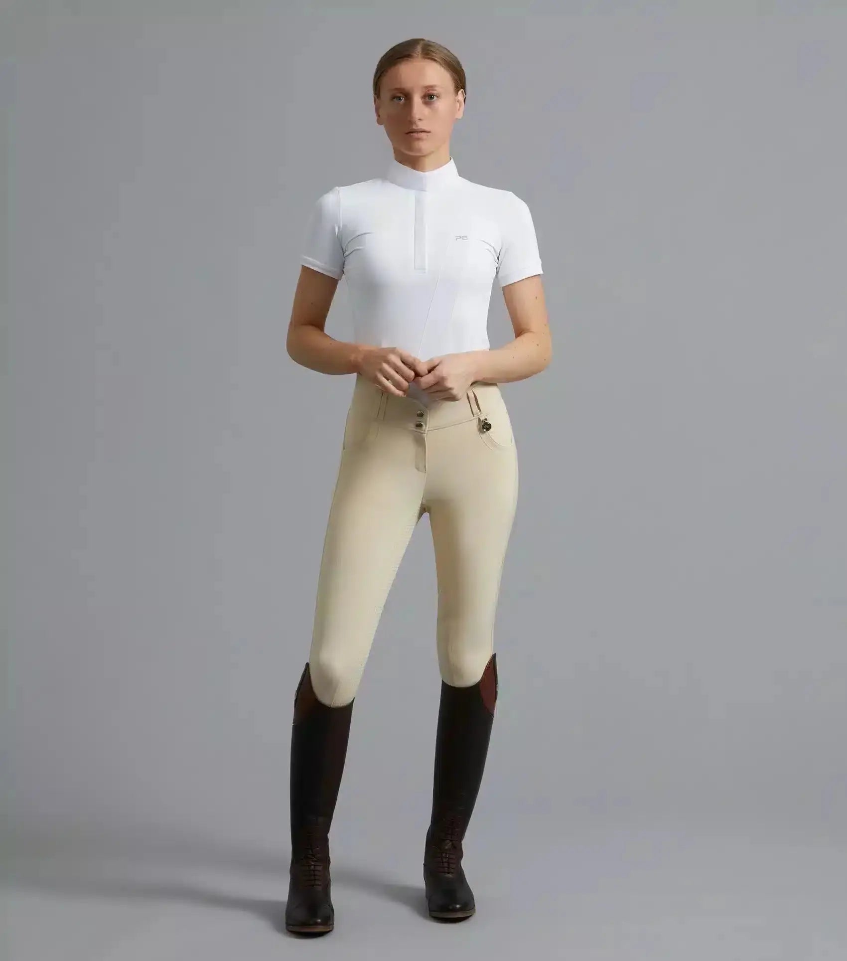 Premier Equine Sophia Ladies Full Seat High Waist Competition Riding Breeches by Premier Equine at  Try a Bit