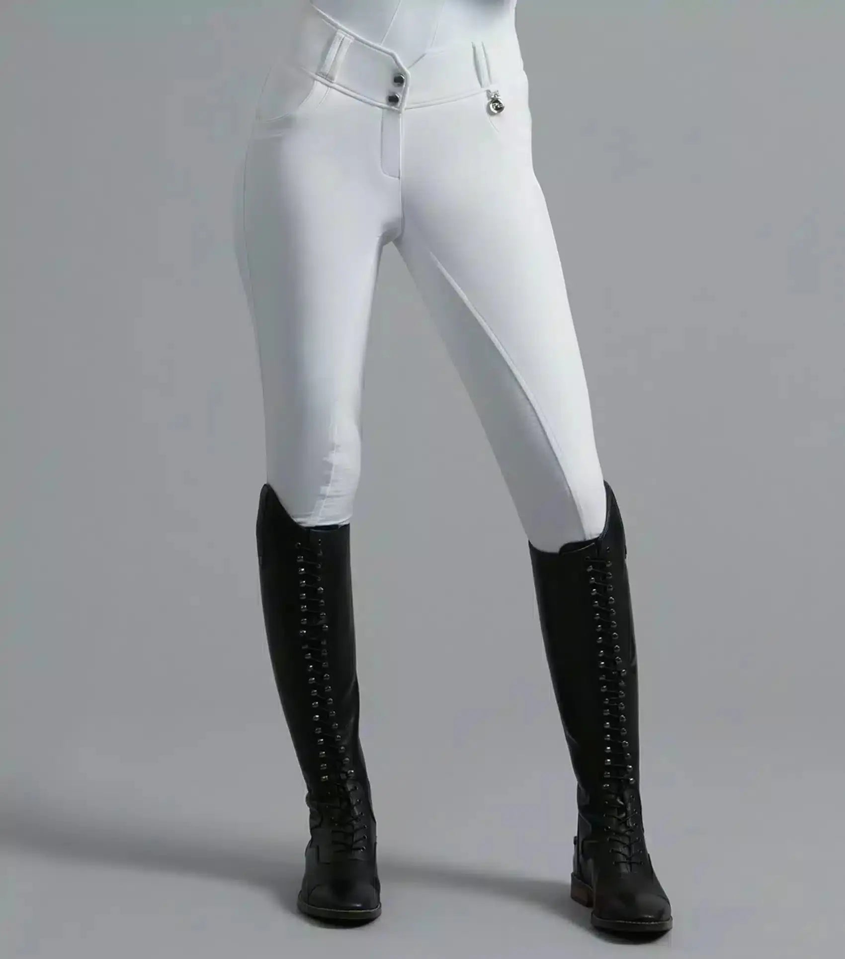 Premier Equine Sophia Ladies Full Seat High Waist Competition Riding Breeches by Premier Equine at  Try a Bit