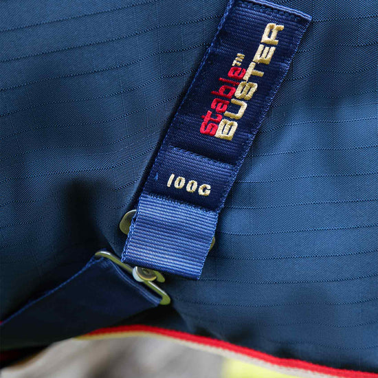 Premier Equine Stable Buster 100g Stable Rug with Neck Cover by Premier Equine at  Try a Bit