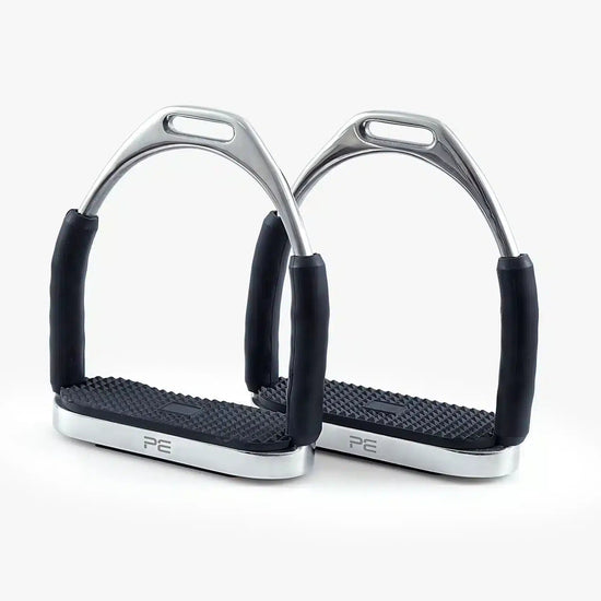Premier Equine Stainless Steel Flexi Stirrups by Premier Equine at  Try a Bit