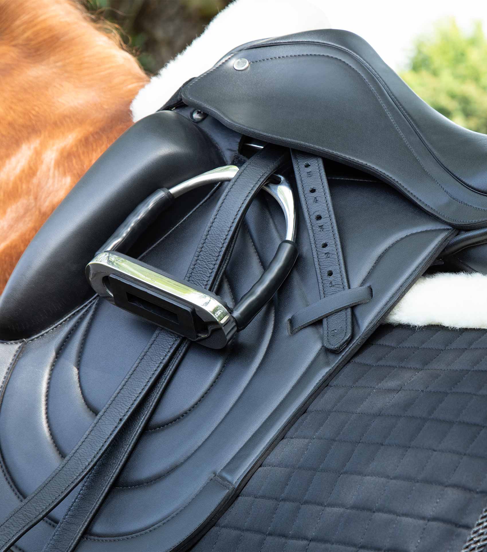 Premier Equine Stainless Steel Flexi Stirrups by Premier Equine at  Try a Bit
