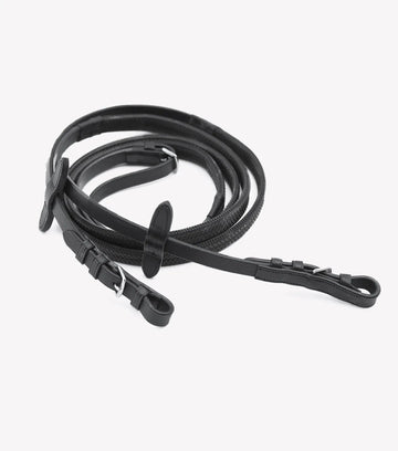 Premier Equine Stefano Rubber Reins by Premier Equine at  Try a Bit