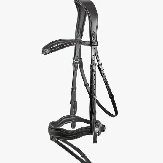 Premier Equine Stellazio Anatomic Snaffle Bridle with Flash by Premier Equine at  Try a Bit
