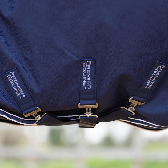 Stratus 600D Series 0g Original Turnout Rug Navy by Premier Equine Int. Ltd. at  Try A Bit