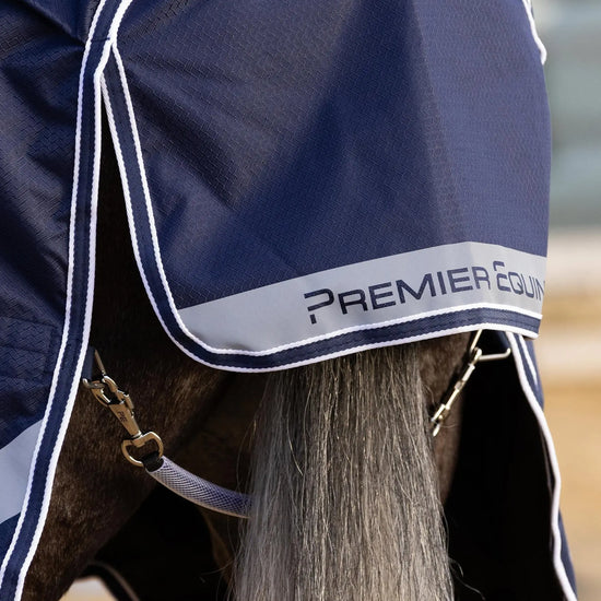 Stratus 600D Series 0g Original Turnout Rug Navy by Premier Equine Int. Ltd. at  Try A Bit