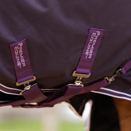 Stratus 600D Series 0g Original Turnout Rug Purple by Premier Equine Int. Ltd. at  Try A Bit