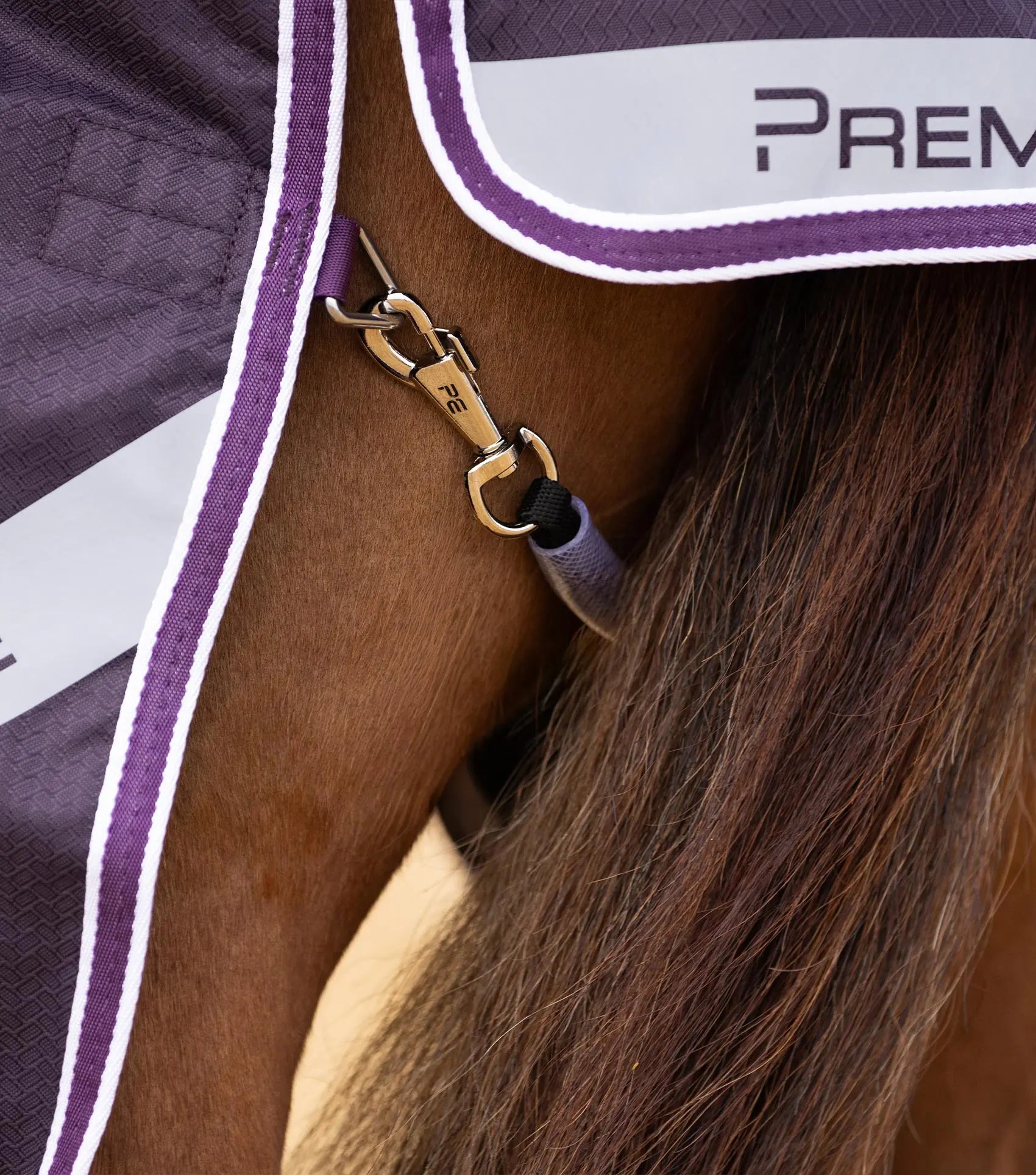 Stratus 600D Series 0g Original Turnout Rug Purple by Premier Equine Int. Ltd. at  Try A Bit