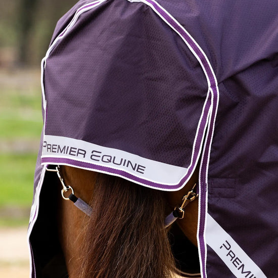 Stratus 600D Series 0g Original Turnout Rug Purple by Premier Equine Int. Ltd. at  Try A Bit
