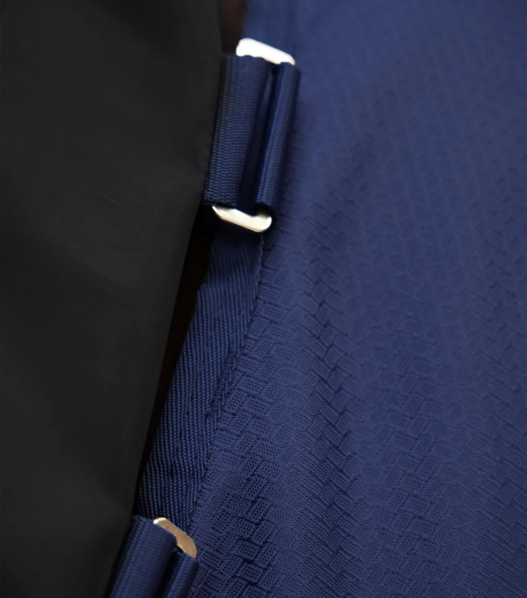 Stratus 600D Series 0g Turnout Rug with Classic Neck Cover Navy by Premier Equine Int. Ltd. at  Try A Bit