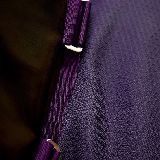 Stratus 600D Series 0g Turnout Rug with Classic Neck Cover Purple by Premier Equine Int. Ltd. at  Try A Bit