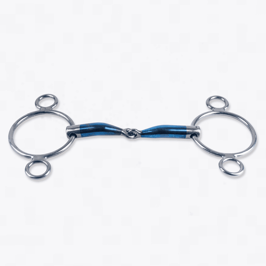 Trust Sweet Iron Single Jointed 3 Ring by Trust Equestrian at  Try a Bit