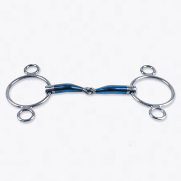 Trust Sweet Iron Single Jointed 3 Ring by Trust Equestrian at  Try a Bit