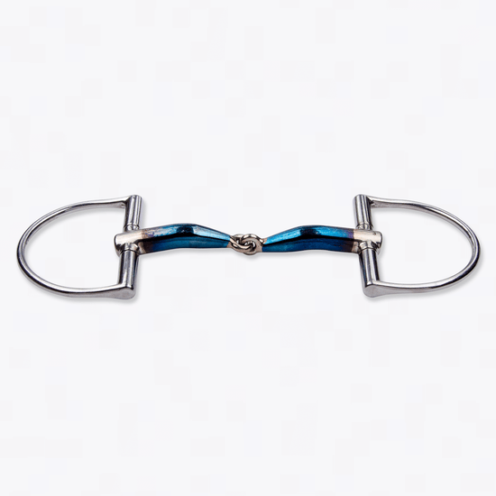 Trust Sweet Iron Single Jointed Dee Ring by Trust Equestrian at  Try a Bit