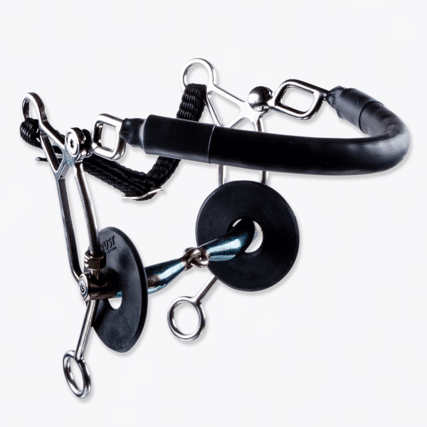 Trust Sweet Iron Single Jointed Hackamore Combi Long by Trust Equestrian at  Try a Bit