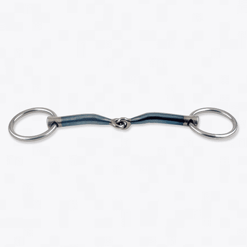 Trust Sweet Iron Single Jointed Loose Ring Bradoon by Trust Equestrian at  Try a Bit