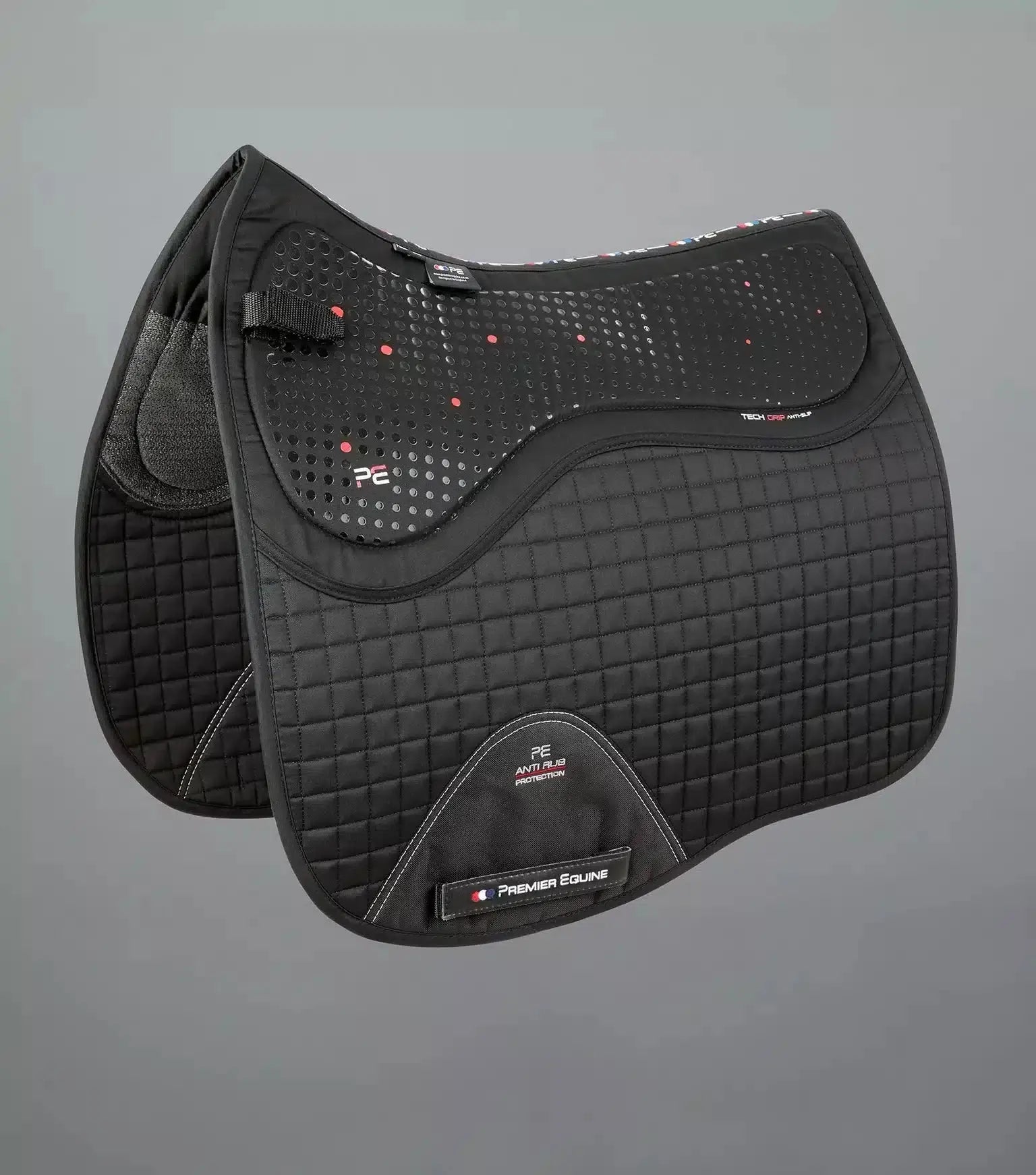 Premier Equine Close Contact Tech Grip Pro Anti-Slip Saddle Pad - Dressage Square by Premier Equine at  Try a Bit