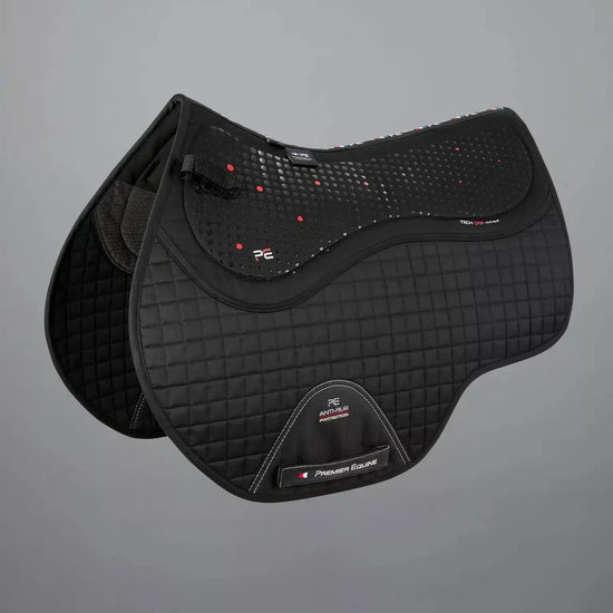 Premier Equine Close Contact Tech Grip Pro Anti-Slip Saddle Pad - GP/Jump Square by Premier Equine at  Try a Bit
