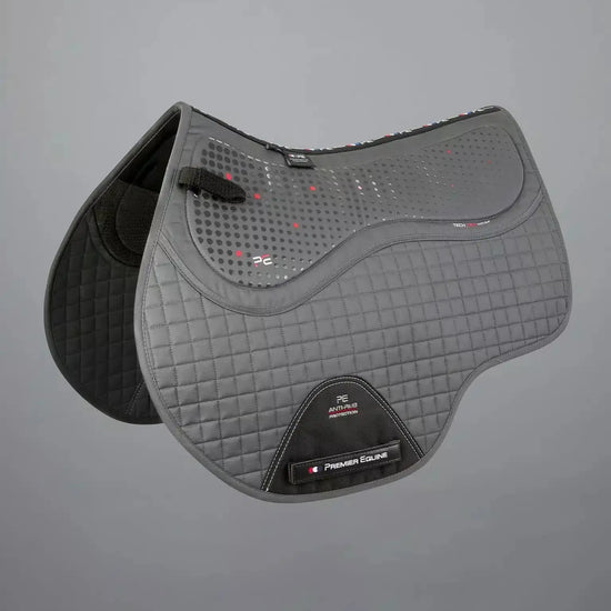 Premier Equine Close Contact Tech Grip Pro Anti-Slip Saddle Pad - GP/Jump Square by Premier Equine at  Try a Bit