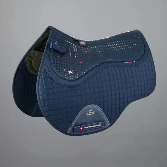 Premier Equine Close Contact Tech Grip Pro Anti-Slip Saddle Pad - GP/Jump Square by Premier Equine at  Try a Bit