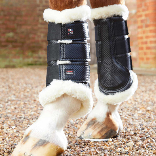 Premier Equine Techno Wool Brushing Boots by Premier Equine at  Try a Bit