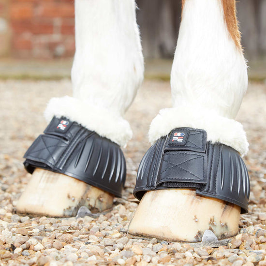 Premier Equine Techno Wool Rubber Bell Over Reach Boots by Premier Equine at  Try a Bit