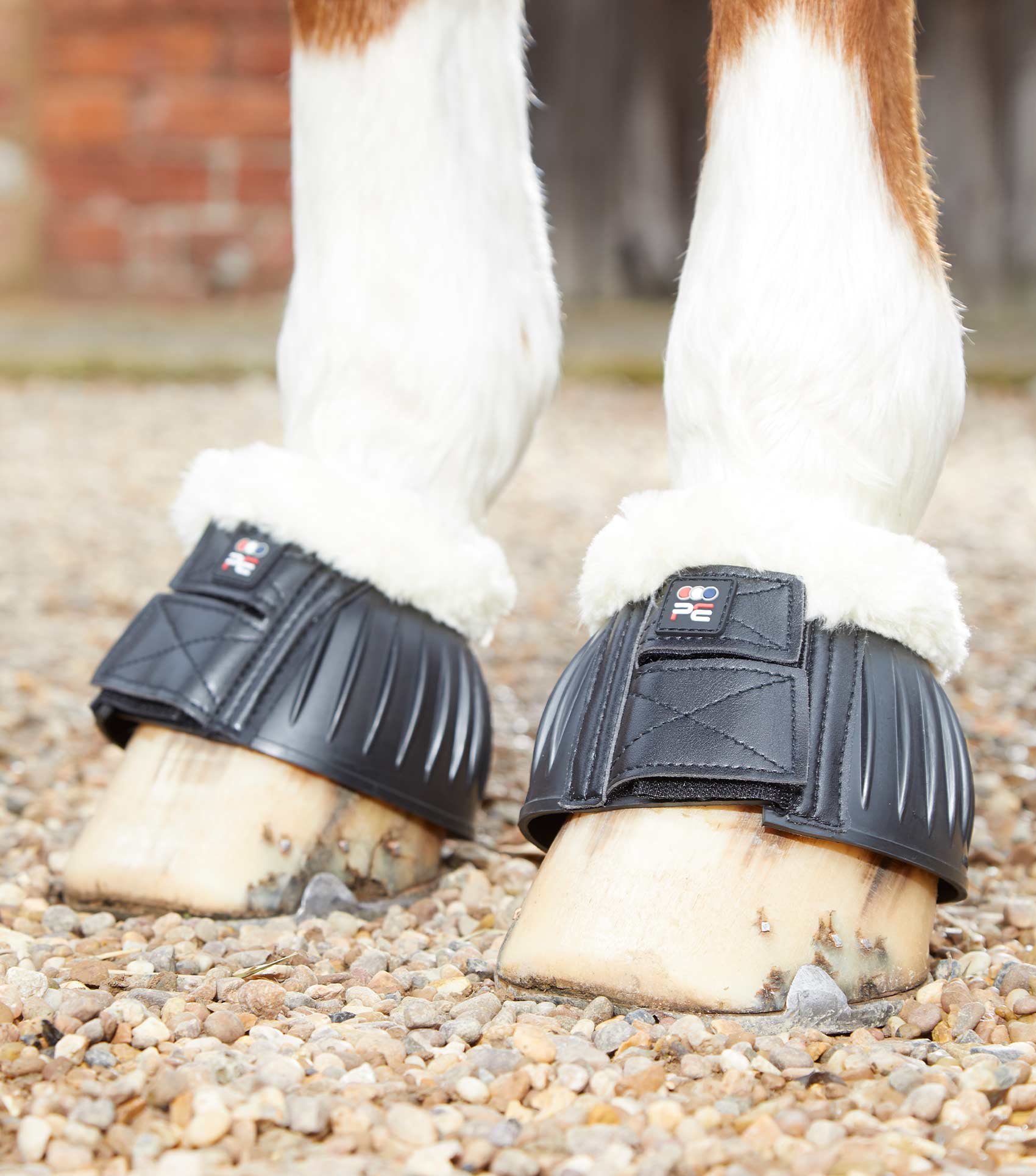 Premier Equine Techno Wool Rubber Bell Over Reach Boots by Premier Equine at  Try a Bit