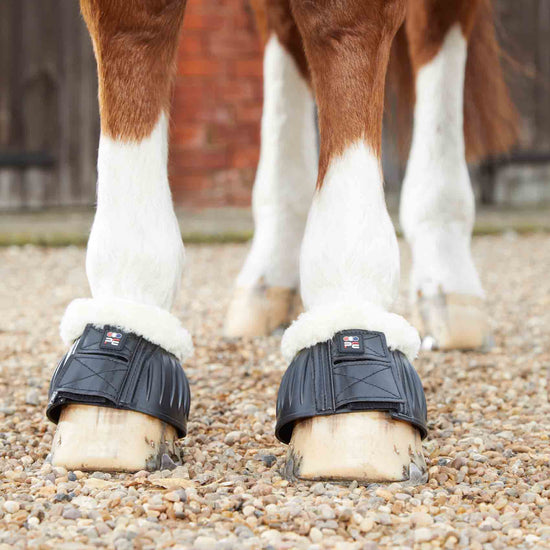 Premier Equine Techno Wool Rubber Bell Over Reach Boots by Premier Equine at  Try a Bit
