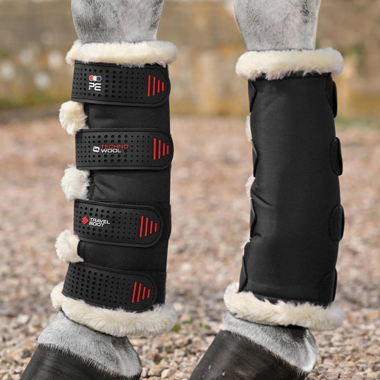 Techno Wool Travel Boots Black