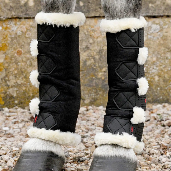 Techno Wool Travel Boots Black