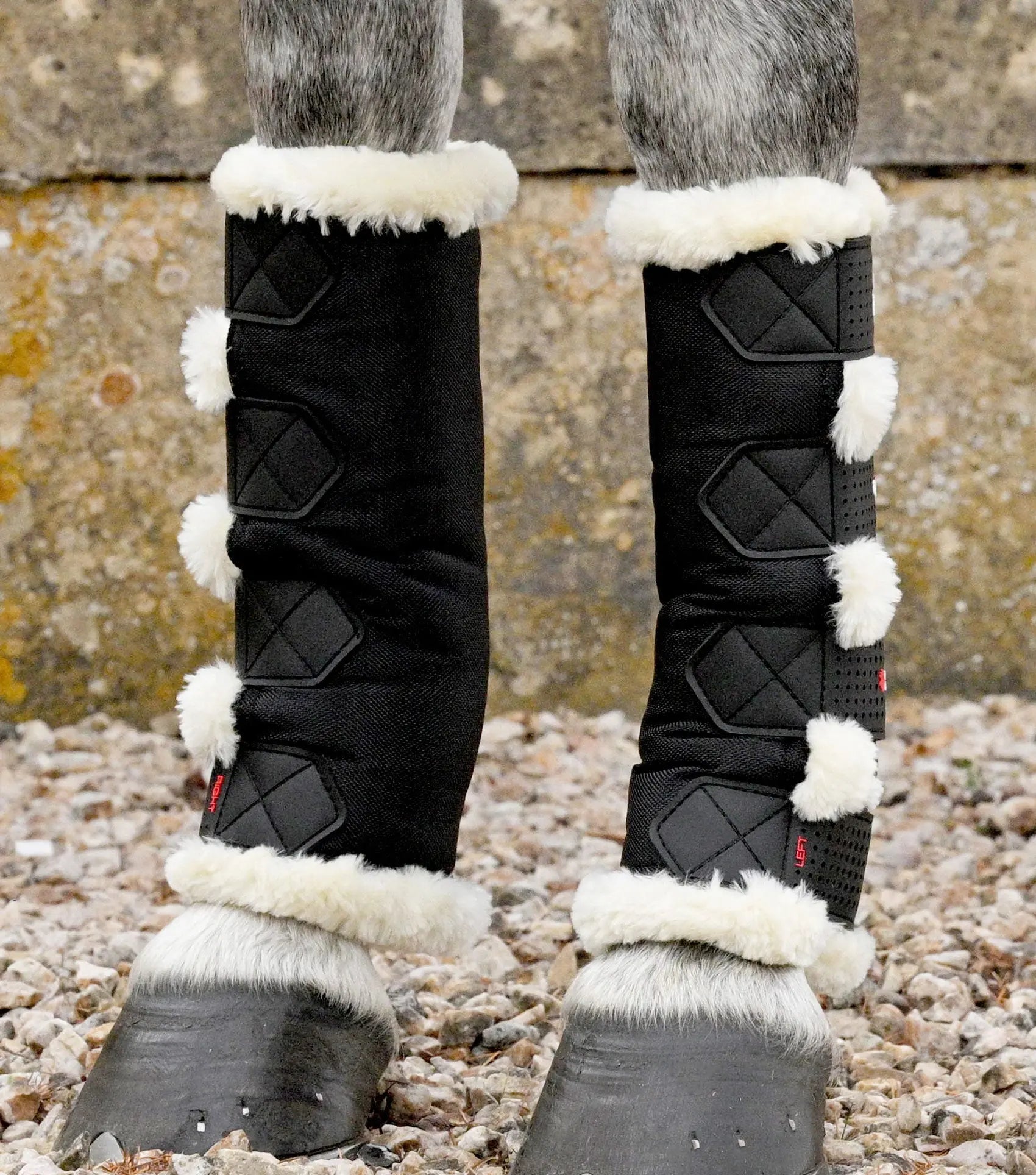 Techno Wool Travel Boots Black