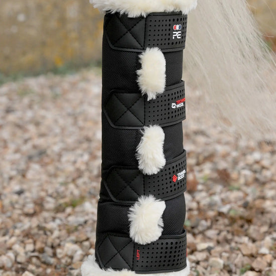 Techno Wool Travel Boots Black