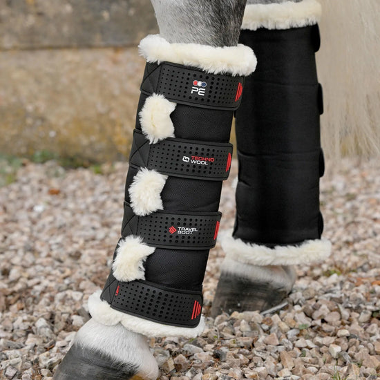 Techno Wool Travel Boots Black