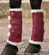 Techno Wool Travel Boots Burgundy