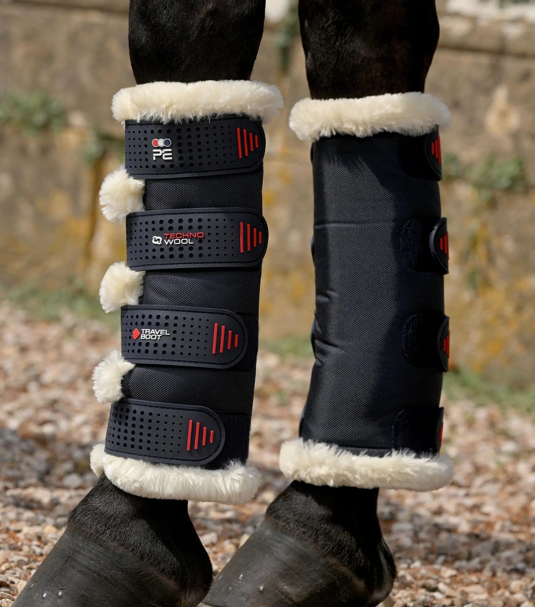 Techno Wool Travel Boots Navy