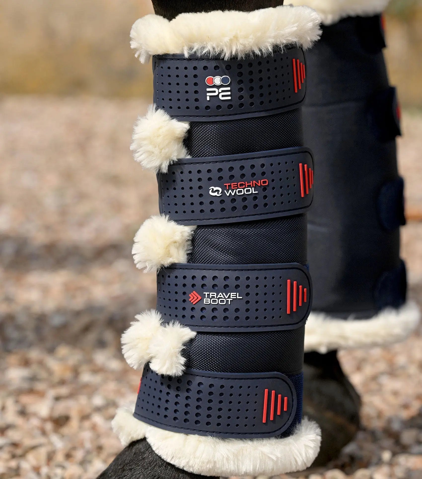 Techno Wool Travel Boots Navy
