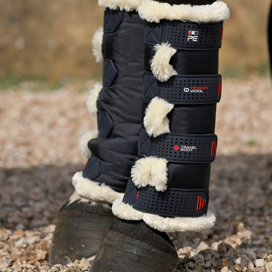 Techno Wool Travel Boots Navy