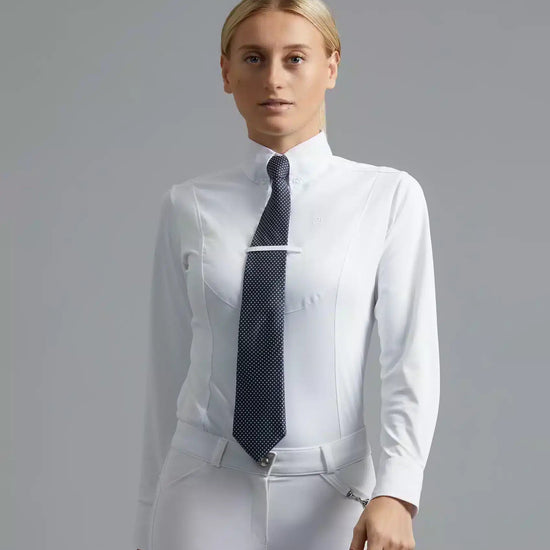 Premier Equine Tessa Ladies Long Sleeve Tie Shirt by Premier Equine at  Try a Bit