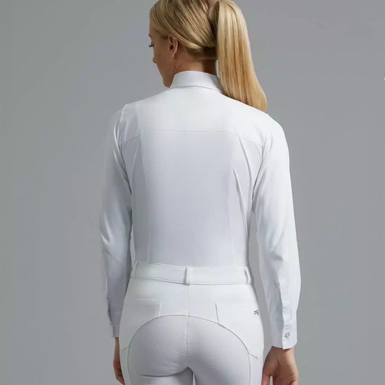 Premier Equine Tessa Ladies Long Sleeve Tie Shirt by Premier Equine at  Try a Bit