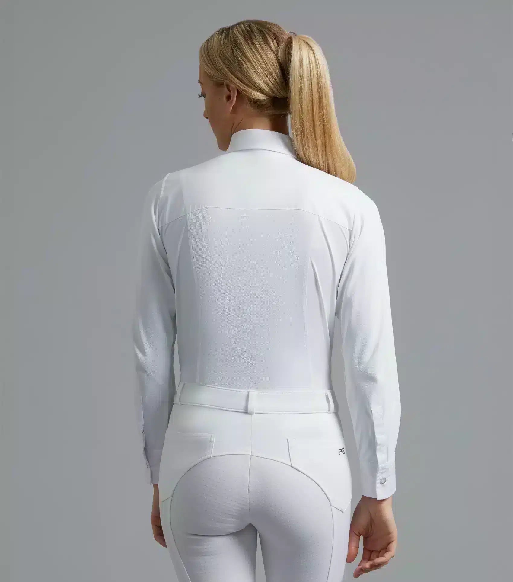 Premier Equine Tessa Ladies Long Sleeve Tie Shirt by Premier Equine at  Try a Bit