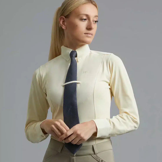 Premier Equine Tessa Ladies Long Sleeve Tie Shirt by Premier Equine at  Try a Bit