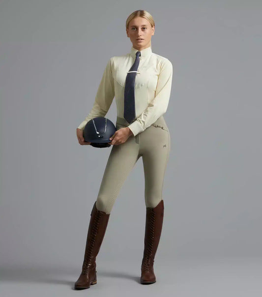 Premier Equine Tessa Ladies Long Sleeve Tie Shirt by Premier Equine at  Try a Bit
