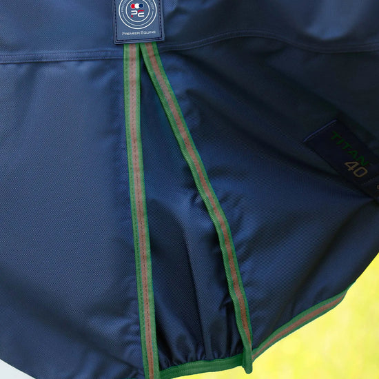 Premier Equine Titan 40g Turnout Rug with Snug-Fit Neck Cover by Premier Equine at  Try a Bit