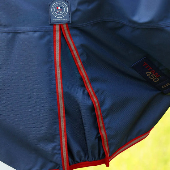 Premier Equine Titan 450g Turnout Rug with Snug-Fit Neck Cover by Premier Equine at  Try a Bit
